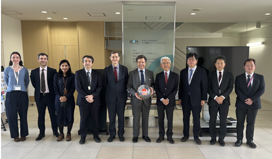 駐日スペイン大使と参事官がiCONMを訪問